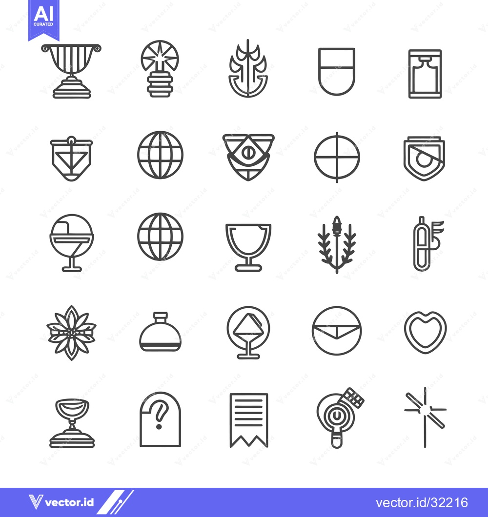 Premium Vector dari Collection of 28 Simple Line Icons for Design and Branding