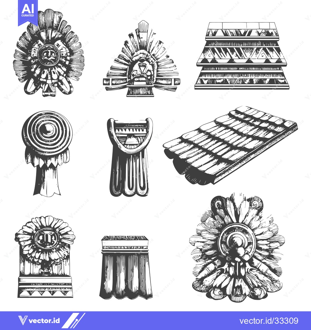 Premium Vector dari Collection of Hand-Drawn Architectural Elements