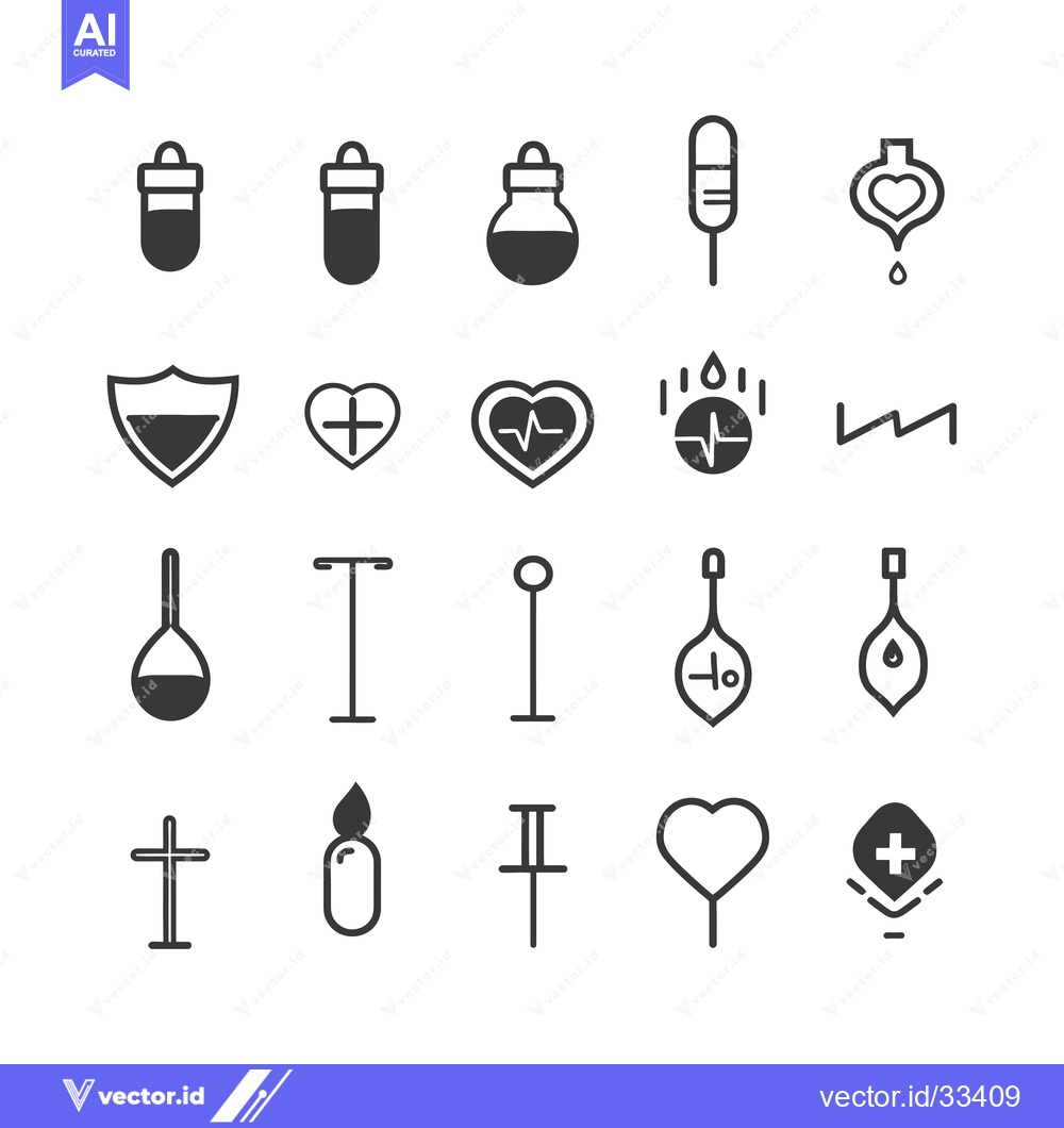 Premium Vector of Collection of Healthcare and Medical Line Icons