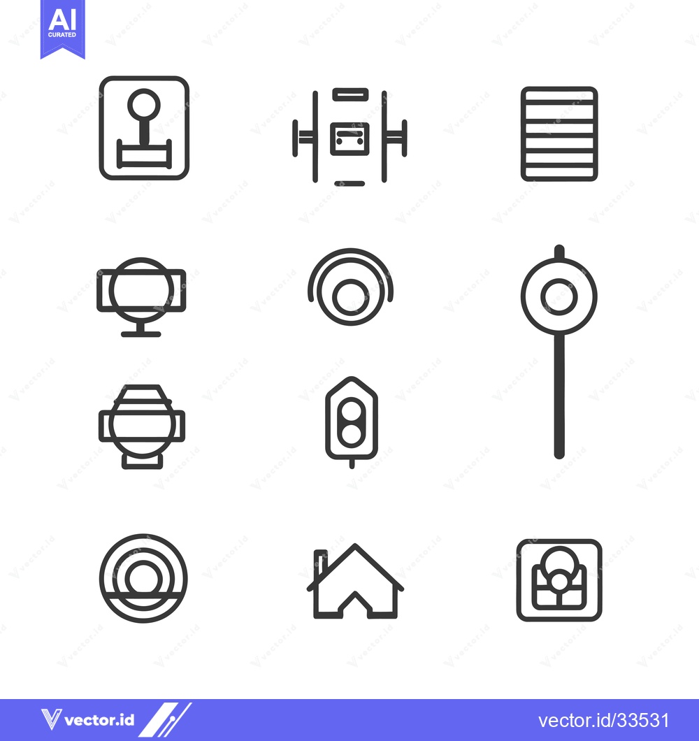 Premium Vector dari Collection of Line Art Icons for Web Design and Mobile Apps