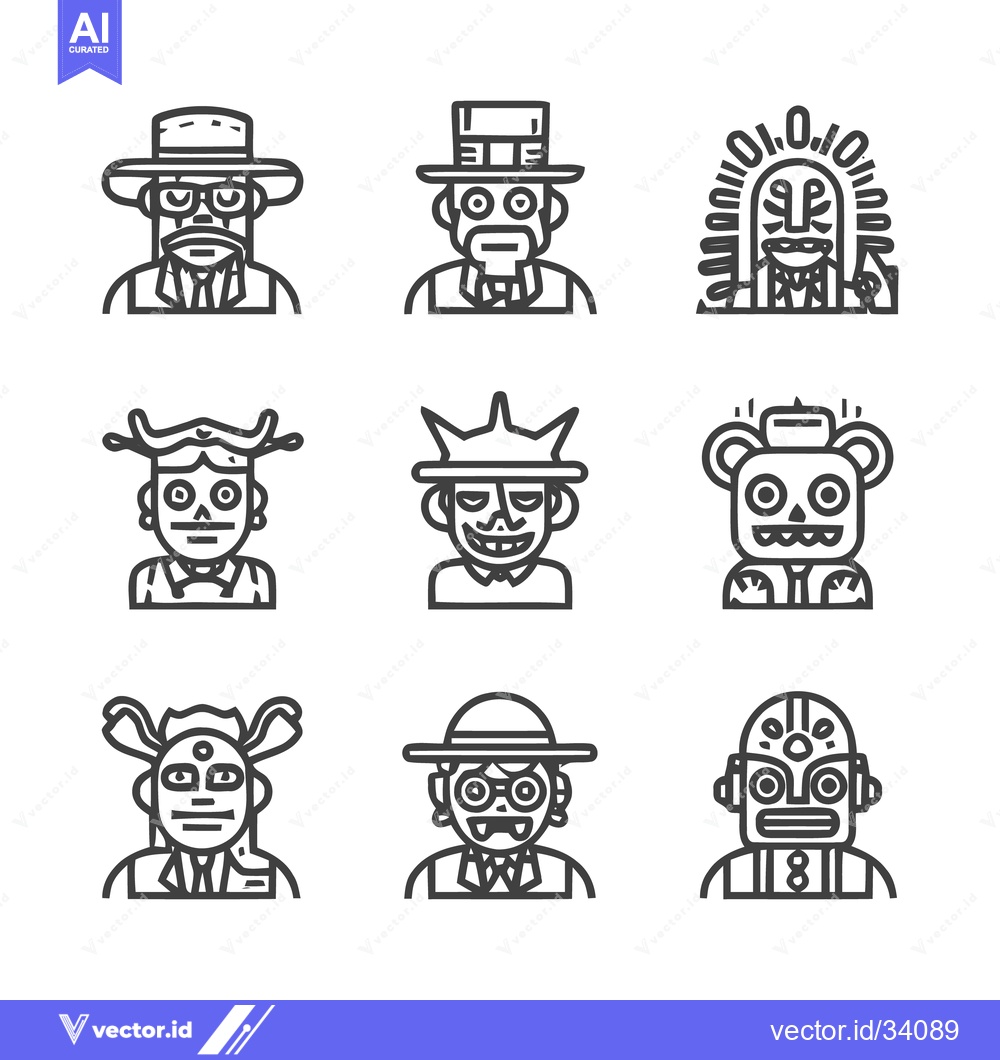 Premium Vector dari Unique and Creative Character Illustrations for Various Design Project