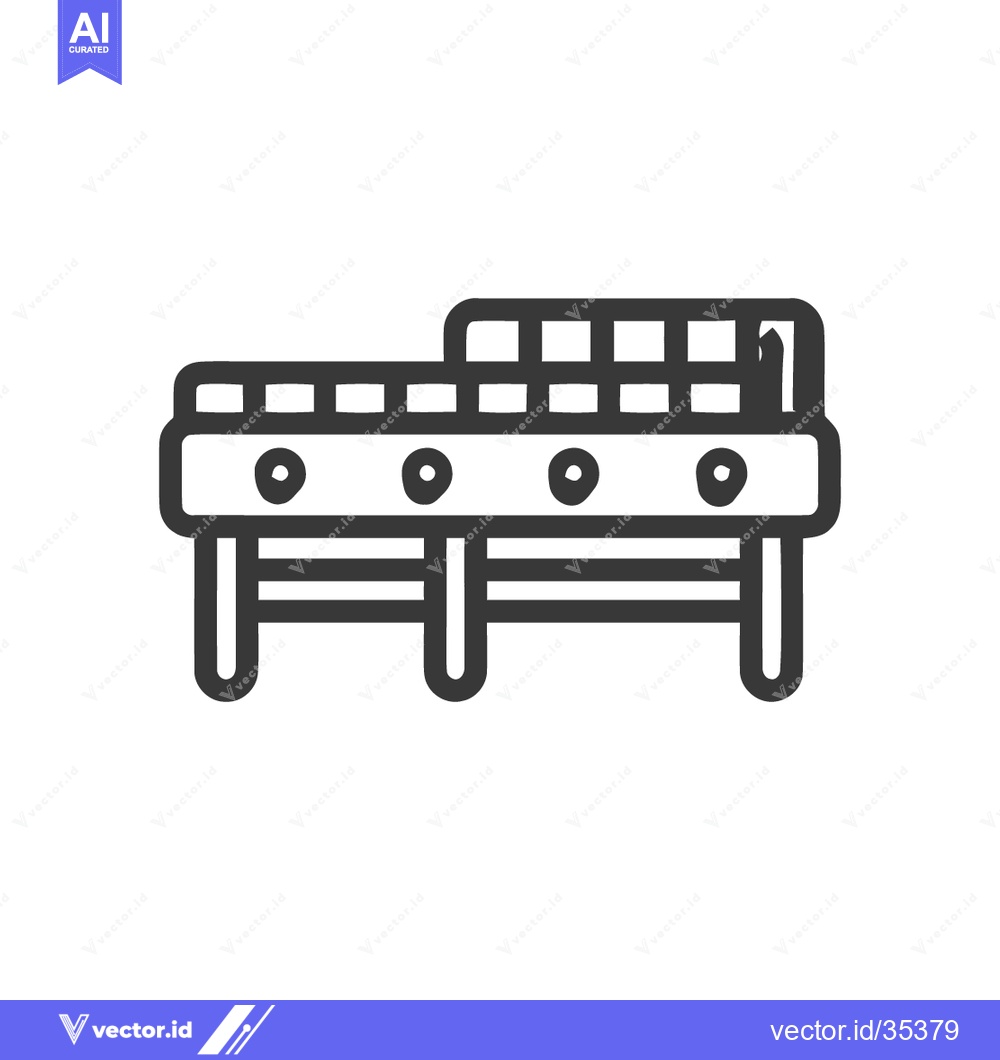 Premium Vector of Minimalist Foosball Table Icon: Game Room, Recreation, Sport