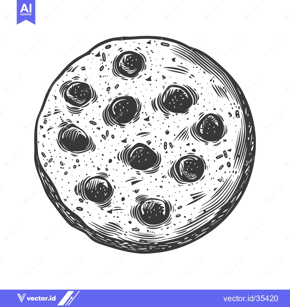 Premium Vector dari Engraved illustration of a lotus seed pod