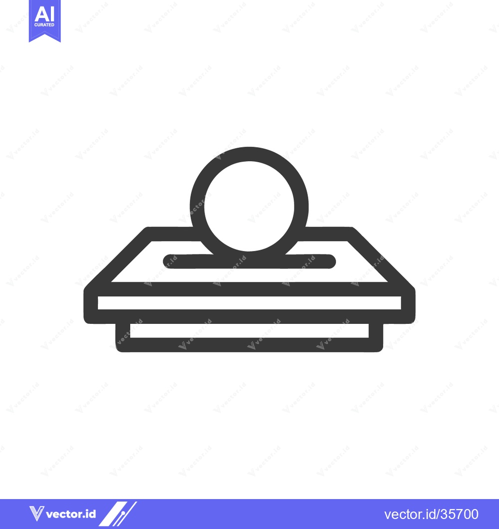 Premium Vector dari Donation Box Icon: Minimalist Design for Charity and Giving