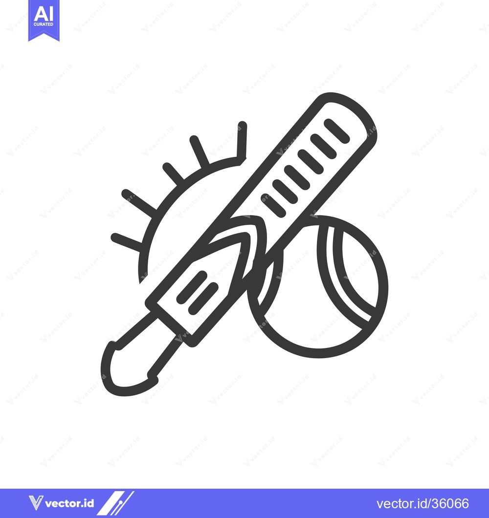 Premium Vector of A simple illustration shows sports equipment with the sun