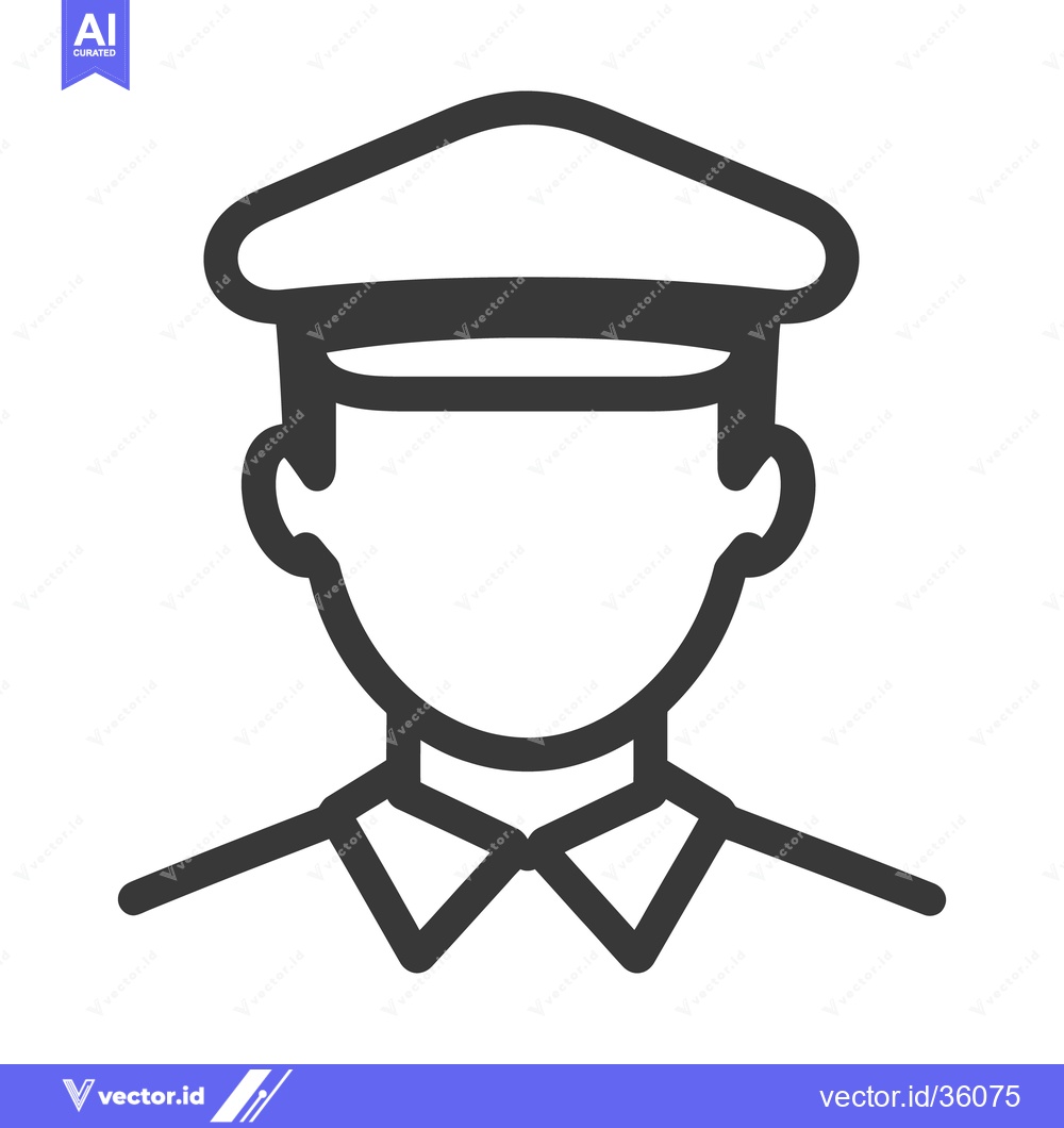 Premium Vector dari A simple black and white line drawing of a person