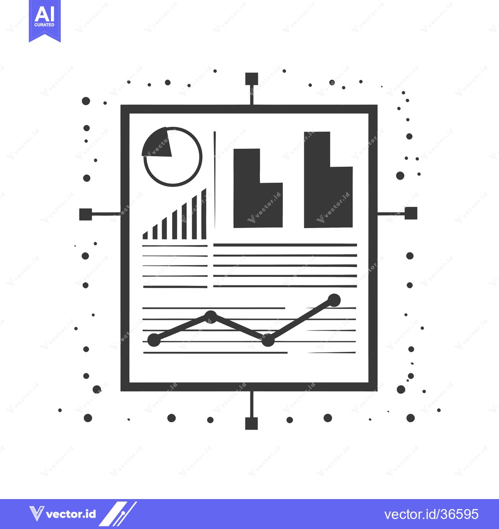 Premium Vector dari Data Analysis Report with Charts and Graphs