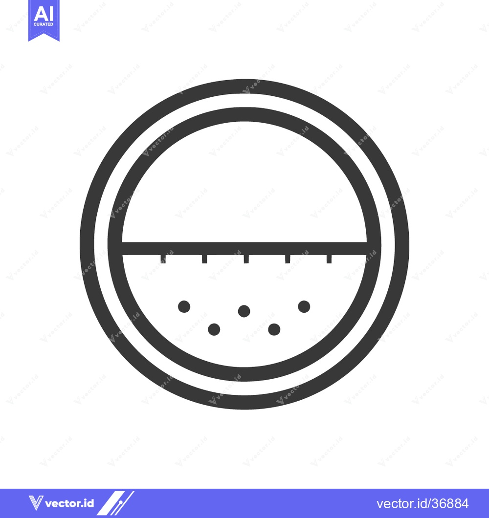 Premium Vector dari Minimalist Watermelon Slice Icon: Sliced Fruit with Seeds and Rind