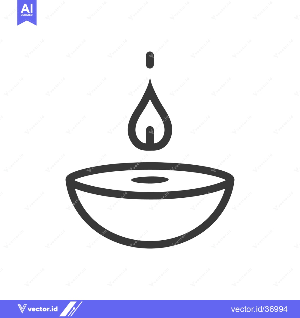 Premium Vector dari Simple icon depicting a vessel with a droplet falling above it