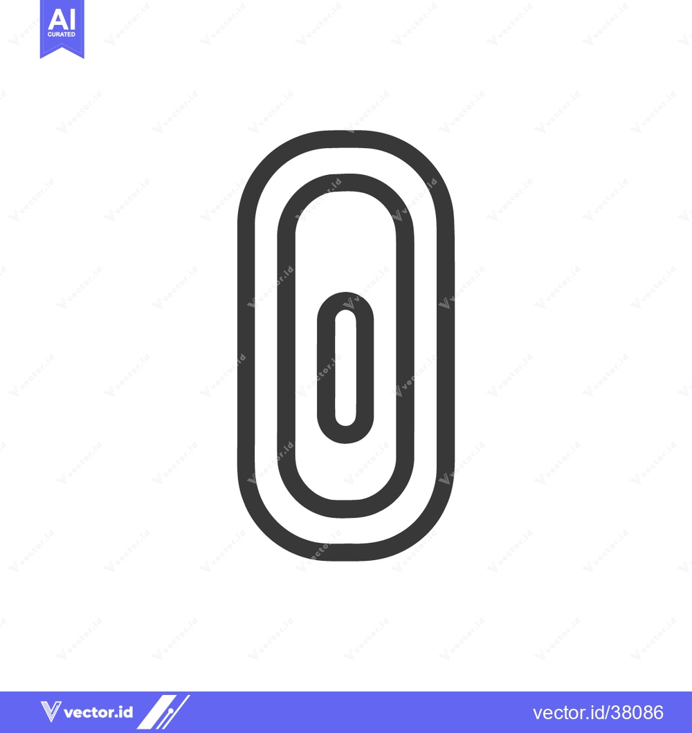 Premium Vector dari Minimalist Oval Icon: Concentric Shapes with Rounded Ends in Dark Gray