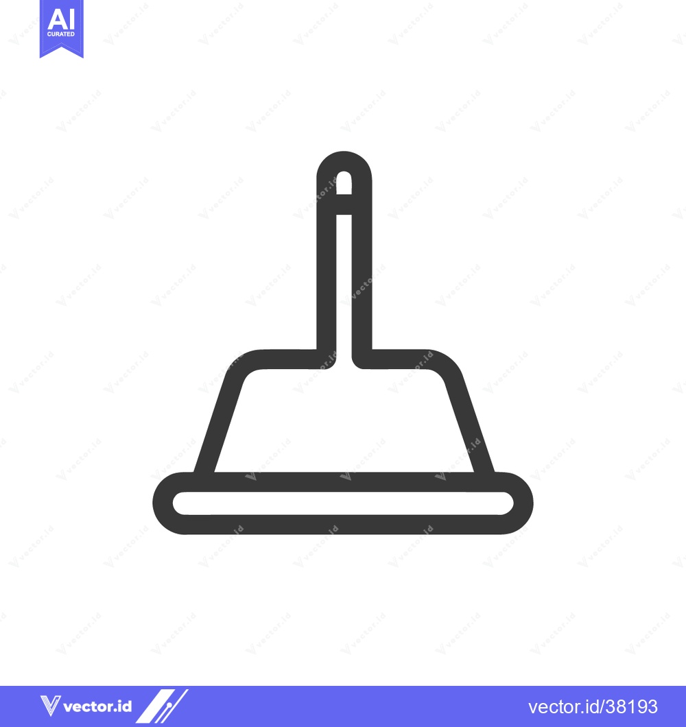 Premium Vector dari Minimalist Plunger Icon: Bold Outline on White Background, Plumbing To