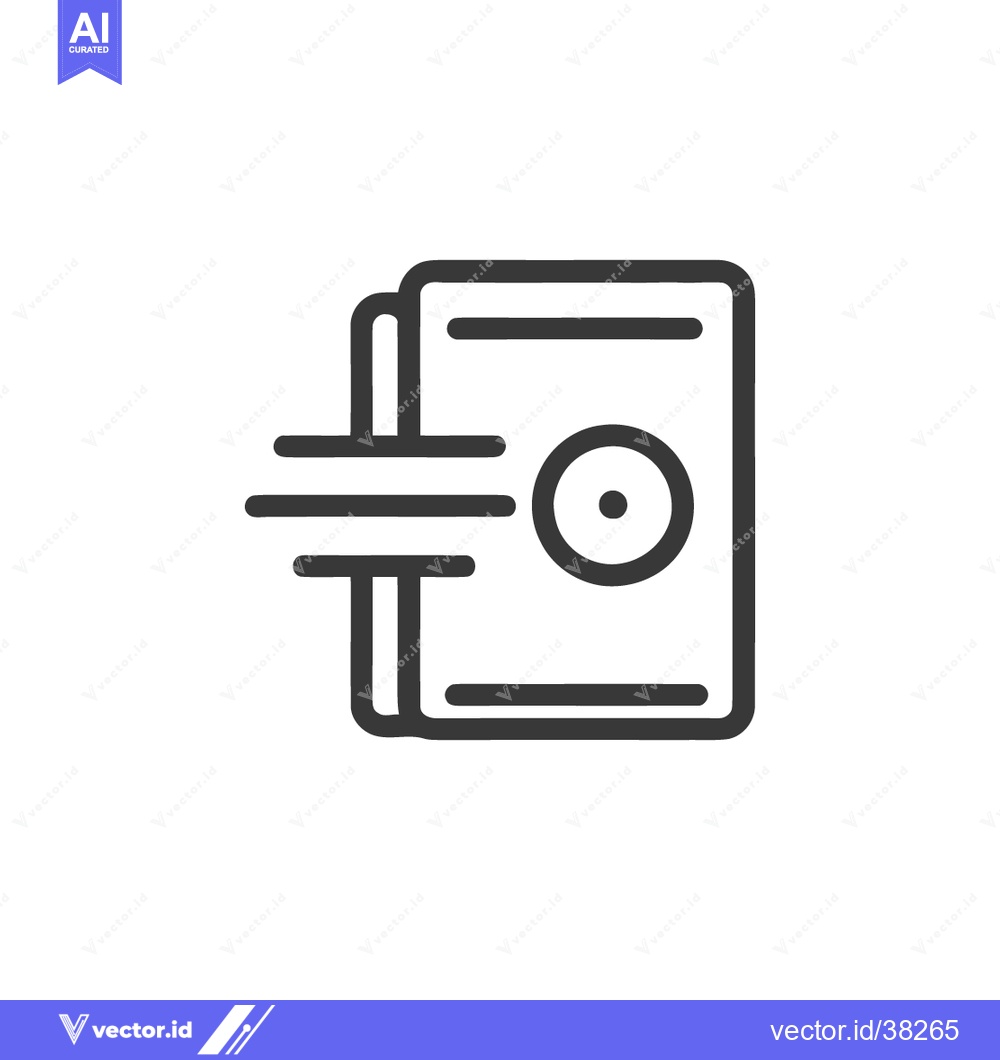 Premium Vector dari Minimalist Icon of a Capacitor with Rectangular Body and Terminals