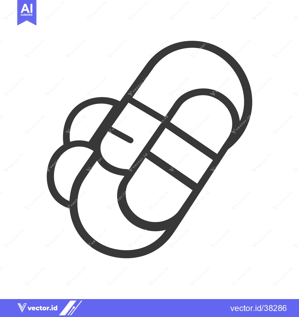 Premium Vector of An abstract black and white depiction of sanitary protection