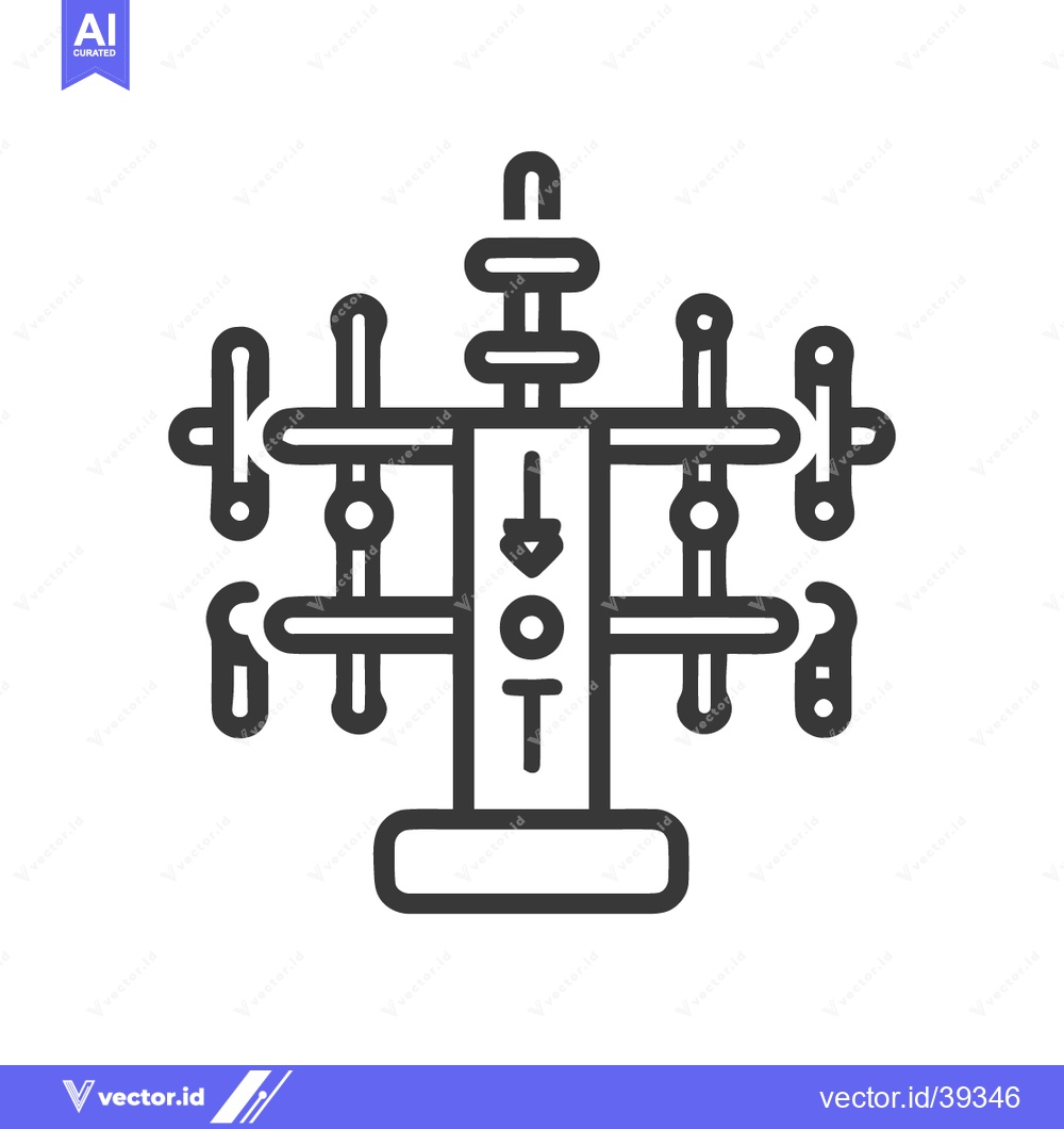 Premium Vector of Stylized Electrical Transmission Tower Icon, Minimalist Design, Power