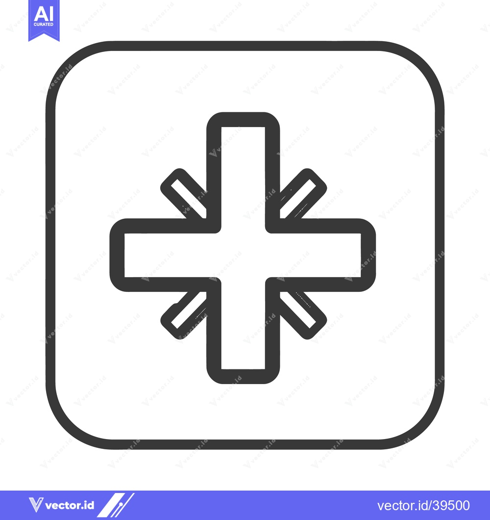 Premium Vector dari A simple illustration of a medical symbol on white