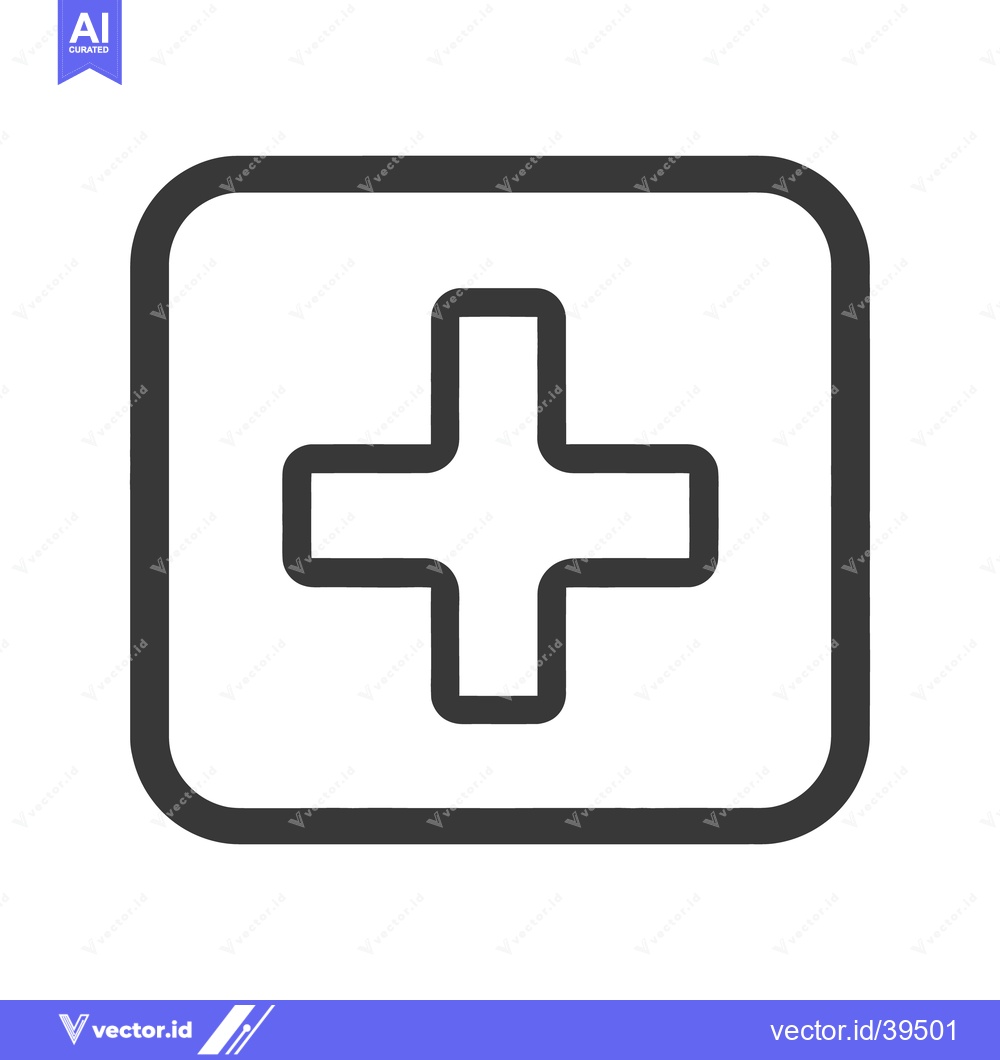 Premium Vector of A simplistic graphical representation of a medical symbol sign