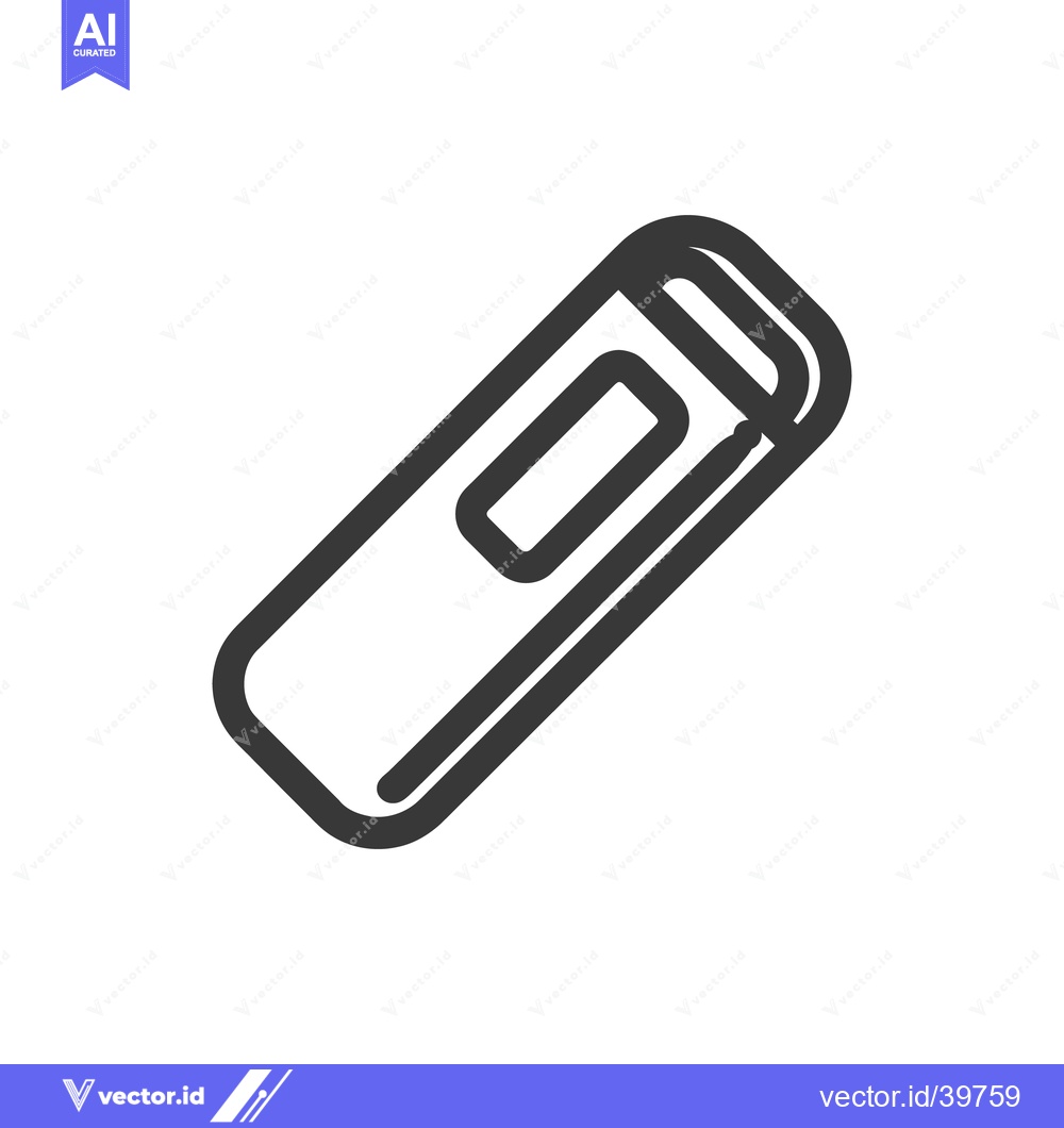Premium Vector dari Minimalist Gray Sleeping Bag Icon on White Background