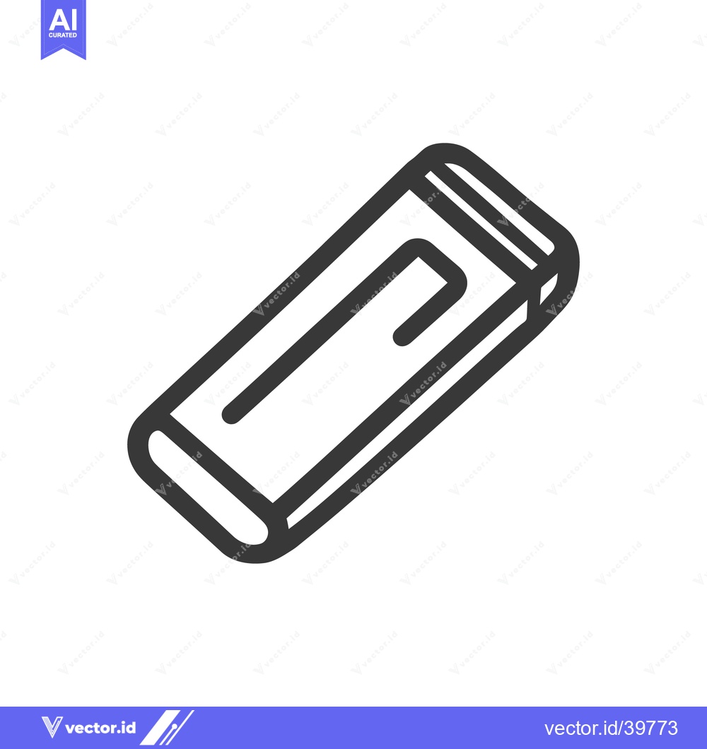 Premium Vector of Minimalist Rolled Towel Icon with Bold Outline on White Background
