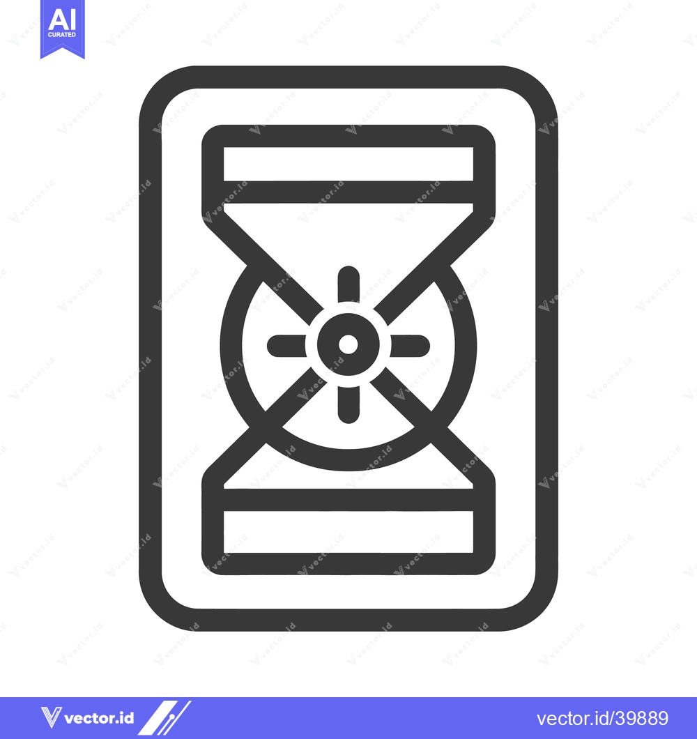 Premium Vector of A graphic depiction of a closed secure strongbox icon