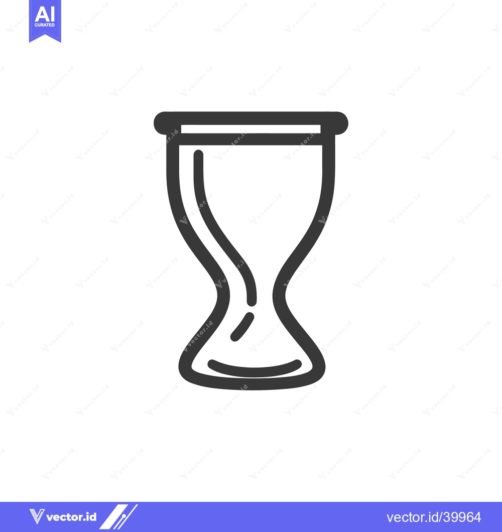 Premium Vector of An hourglass symbol representing time and passage of moments