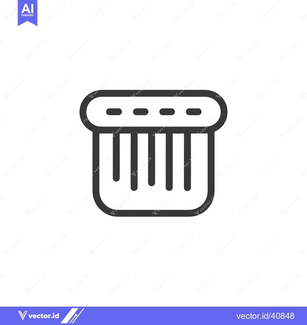 Premium Vector dari Minimalist Icon of a Classic Piano Keyboard Design