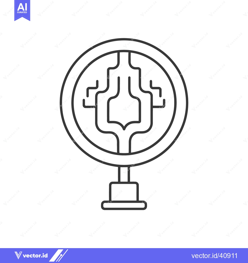 Premium Vector dari Minimalist Icon of Hanukkah Menorah with Intricate Branching Design