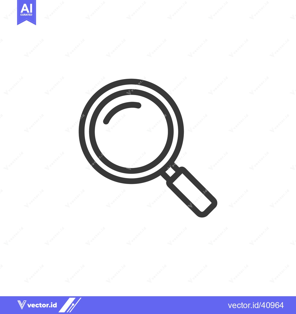 Premium Vector dari Simple Magnifying Glass Icon: Search, Discovery, and Investigation Sym