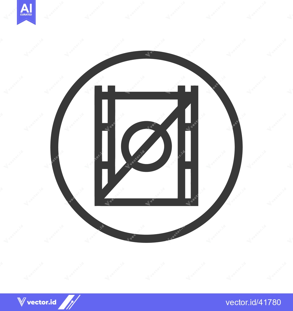 Premium Vector dari A circular symbol indicating that film or video is not allowed