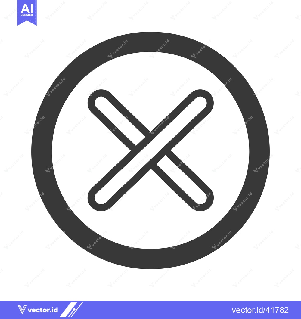 Premium Vector dari Forbidden Line Art Icon 7969