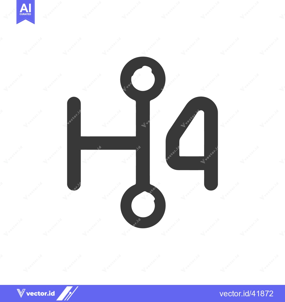 Premium Vector dari H4 Gear Shift Pattern Icon, Manual Transmission Symbol, Automotive Des