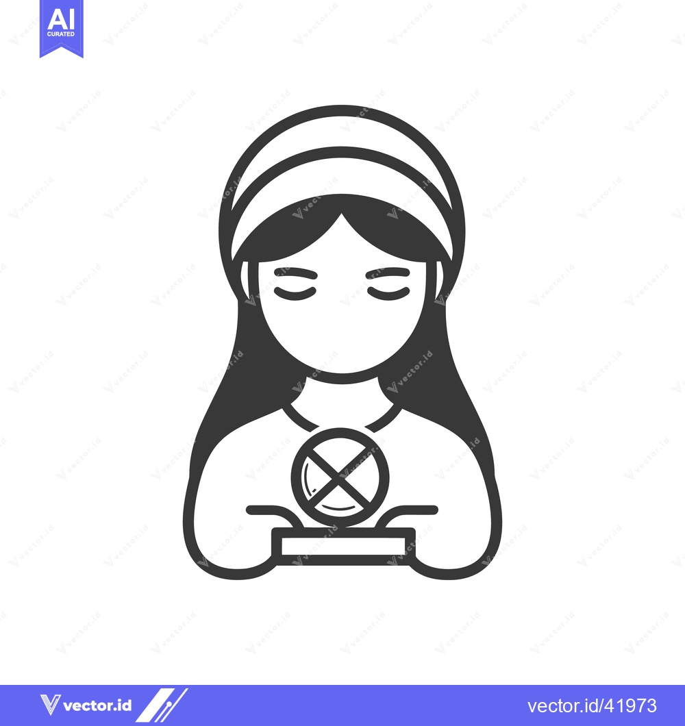 Premium Vector dari Vector illustration depicts a female figure with symbolic iconography
