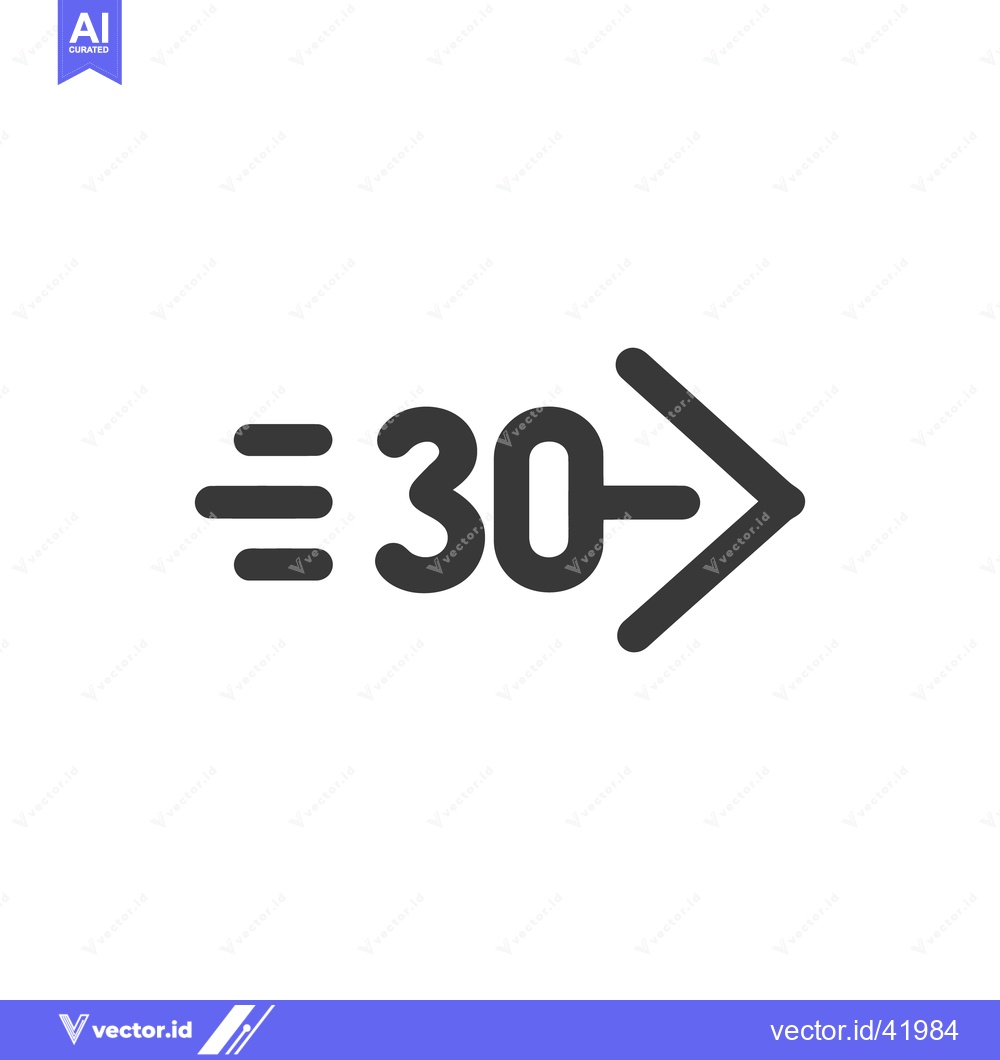 Premium Vector dari Forward 30 Icon Line Art Icon  4283