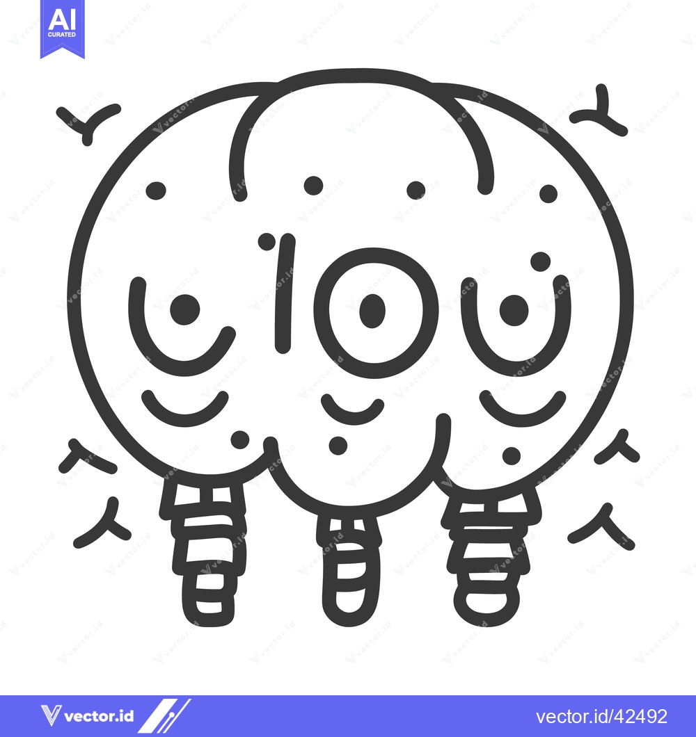 Premium Vector dari A whimsical illustration of three connected smiling balloons in the sk