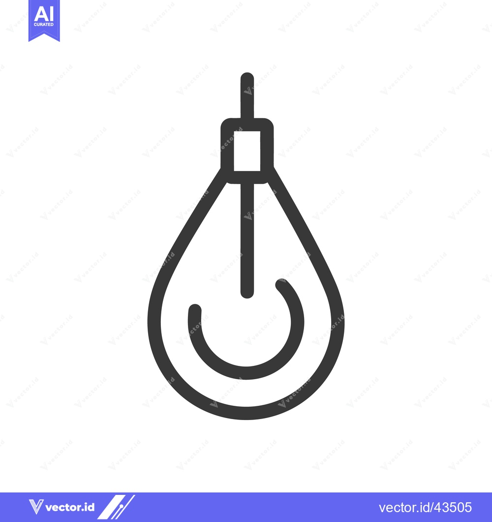 Premium Vector dari Minimalist Power Button Icon: Clean Line Art on White Background