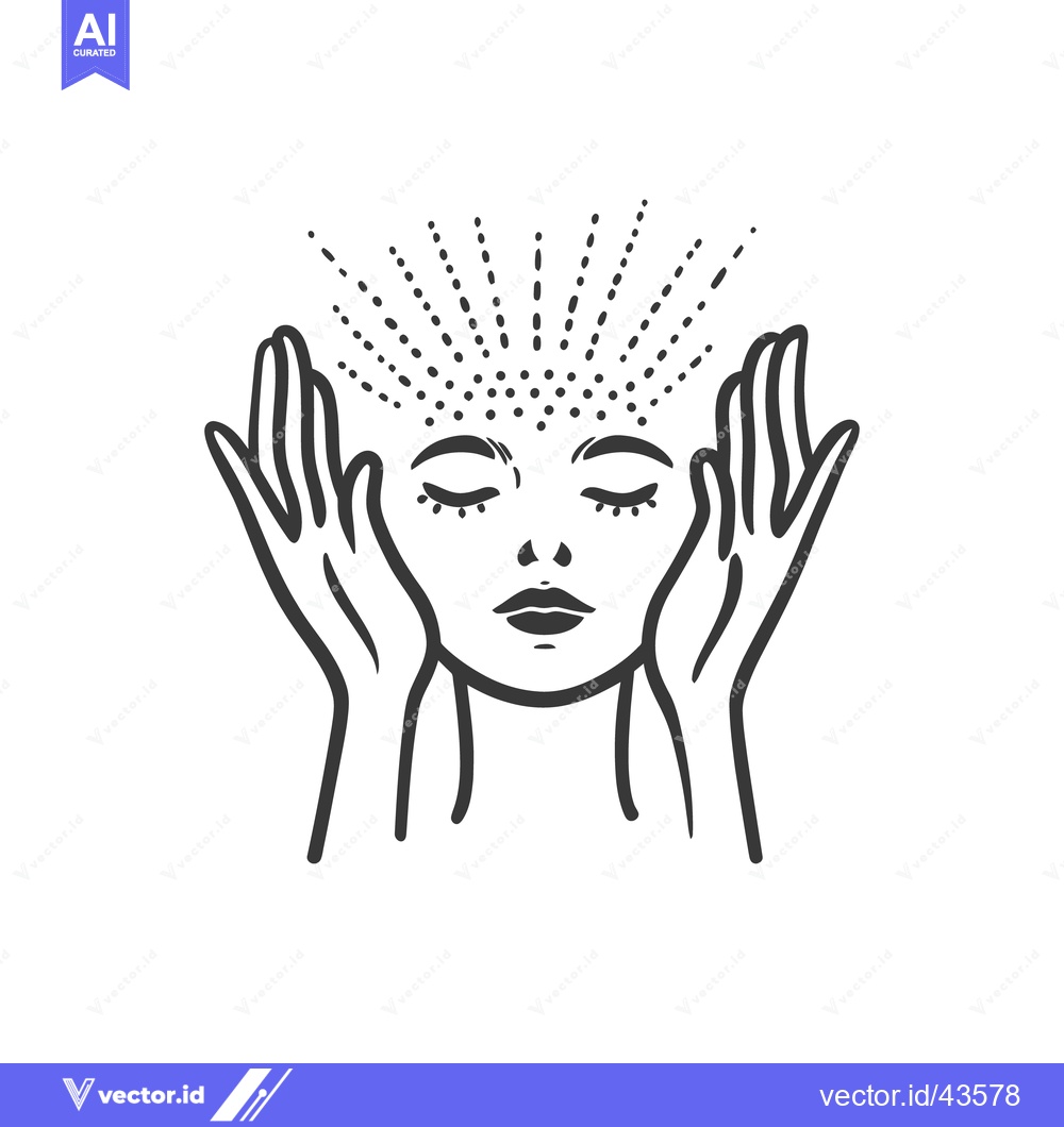 Premium Vector of An illustration depicting a person in a meditative or spiritual state