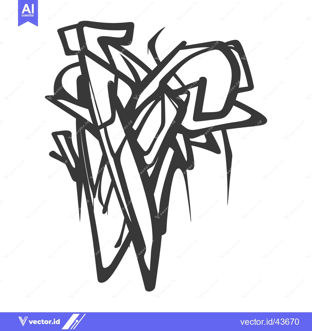 Premium Vector dari An abstract black and white illustration depicting overlapping line ar
