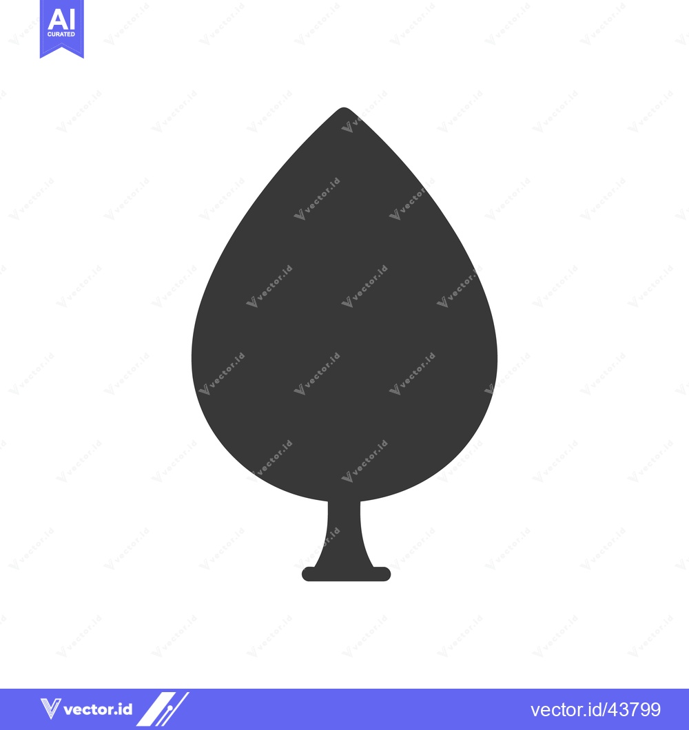Premium Vector of A minimalist black and white image of a card suit spade