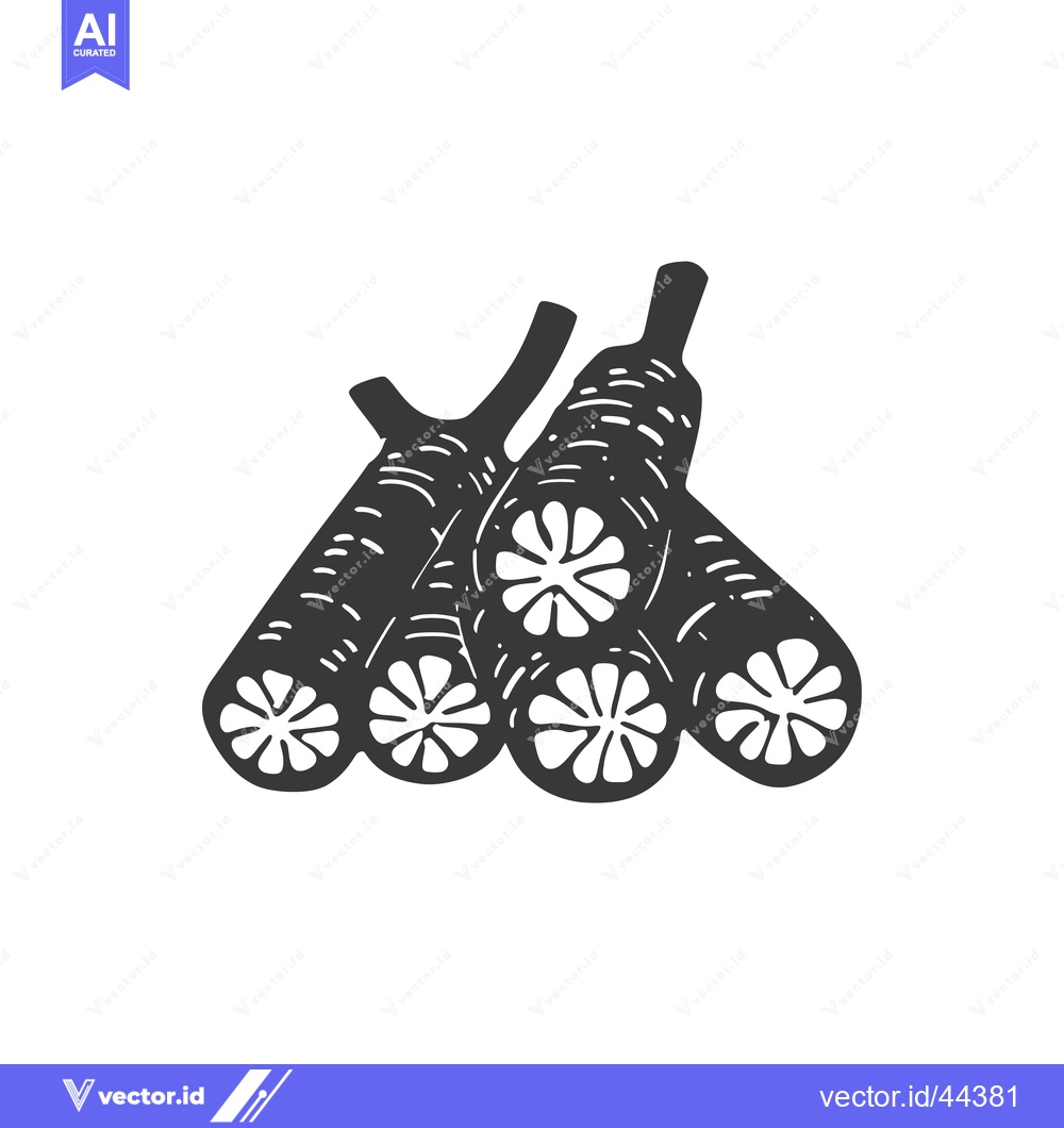 Premium Vector dari Hand-drawn black and white illustration of licorice root