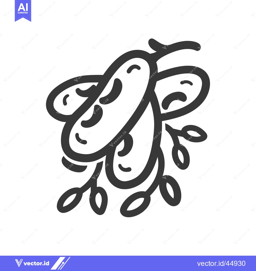 Premium Vector of Hand-drawn illustration of a bunch of olives