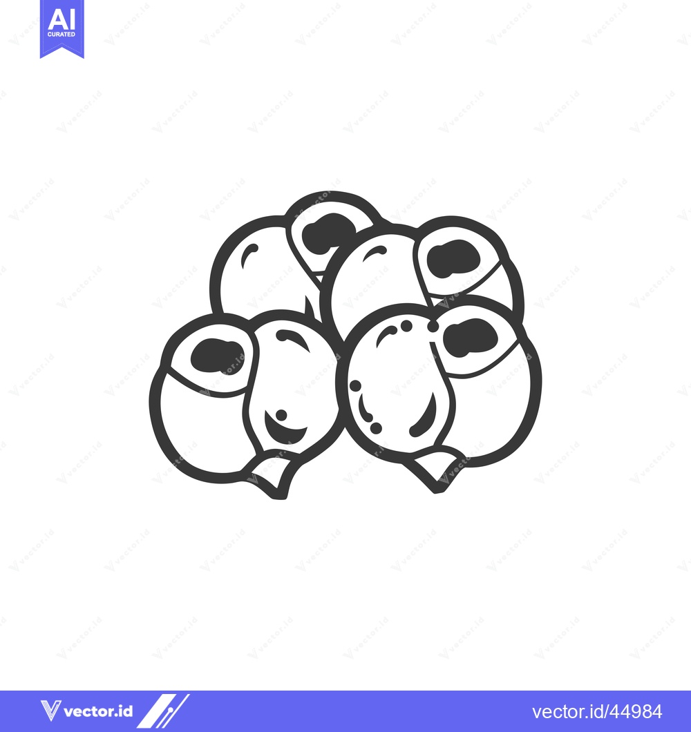 Premium Vector of Hand-Drawn Illustration of a Cluster of Blackberries