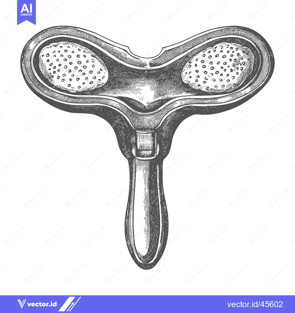 Premium Vector dari Hand-Drawn Illustration of a Vintage Metal Shower Head