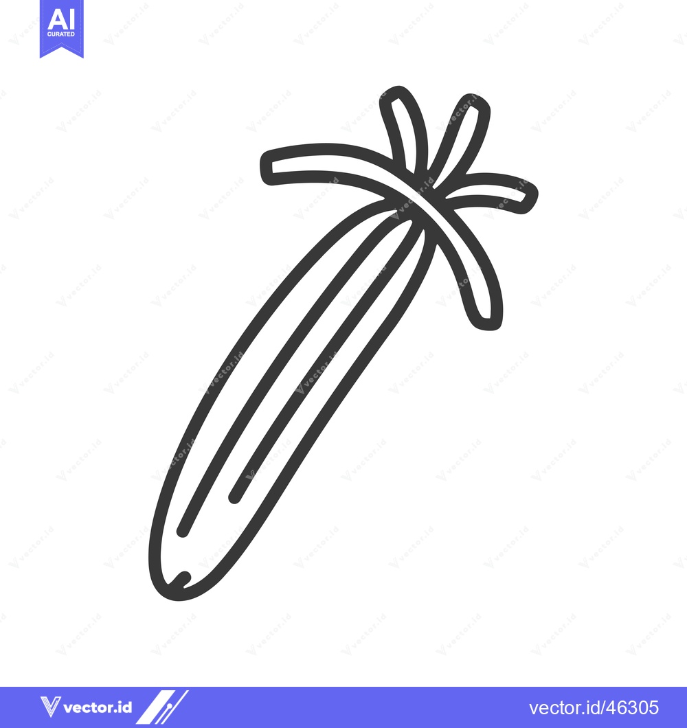 Premium Vector of Hand-Drawn Outline of an Ear of Corn
