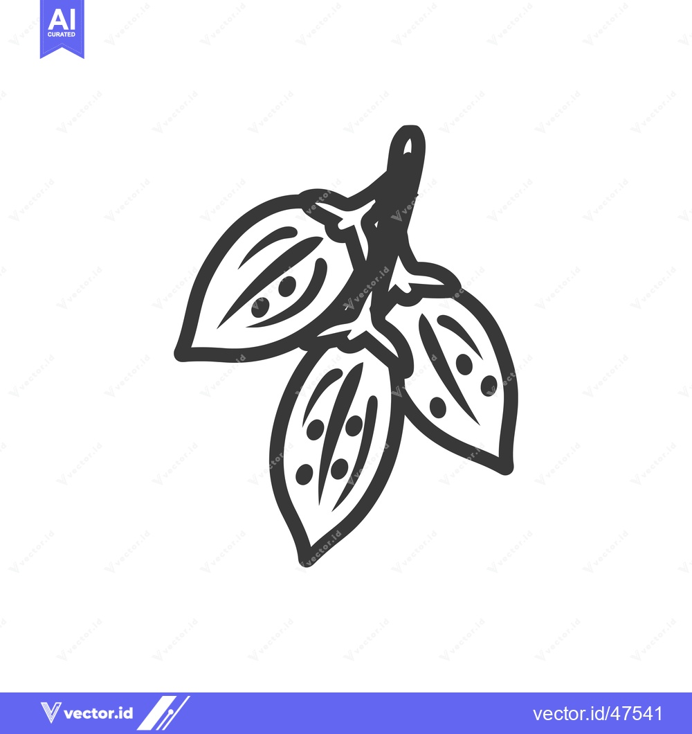 Premium Vector of Hand-Drawn Sketch of Three Black Peppercorns