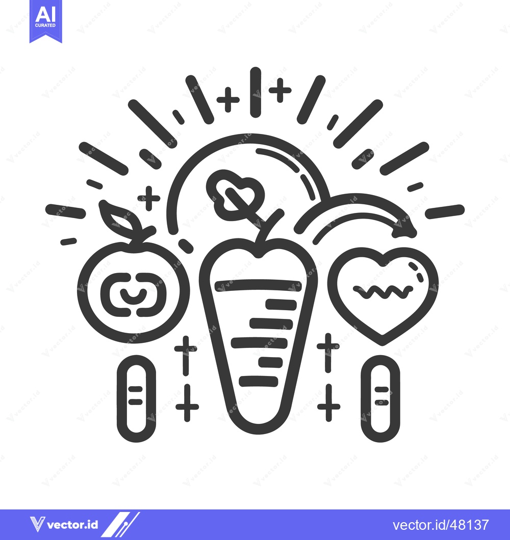 Premium Vector dari Healthy lifestyle and well being represented by assorted graphic symbo