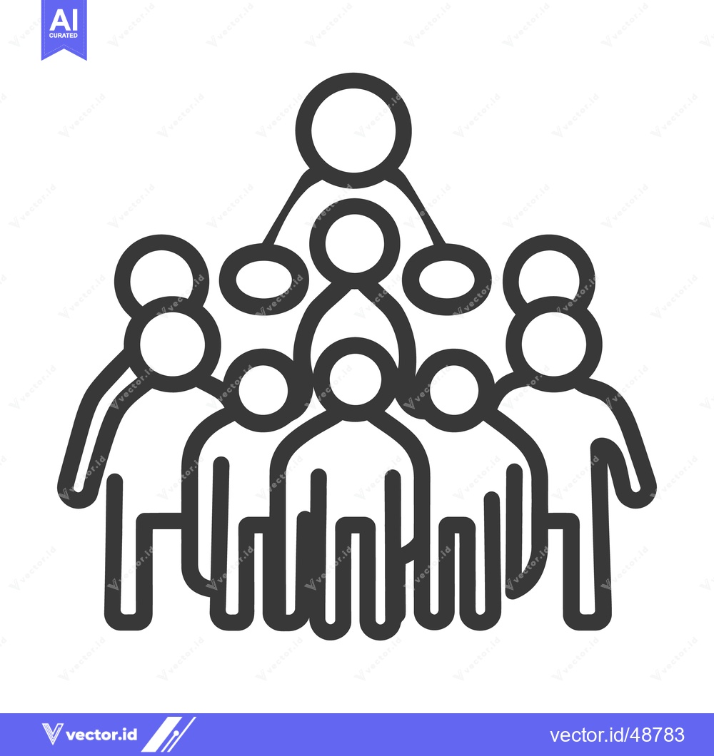 Premium Vector dari Illustration showing a hierarchical structure of an organized group of