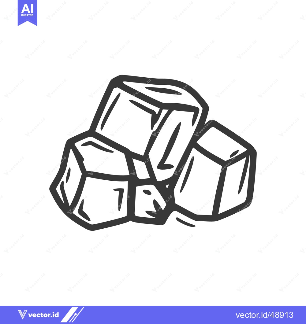 Premium Vector dari Several graphic cubes stacked together and seen from a perspective