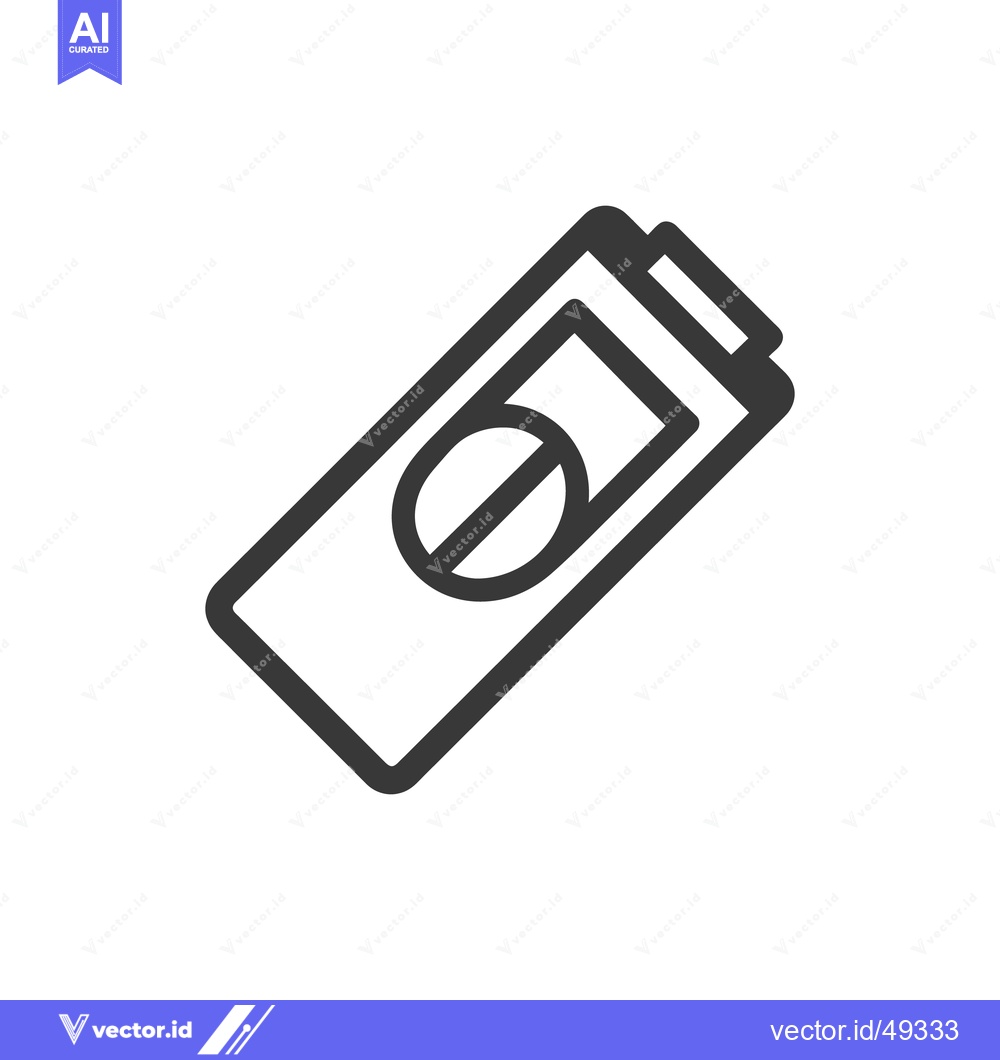 Premium Vector dari Minimalist USB Drive Icon with Rounded Edges and Circle Detail