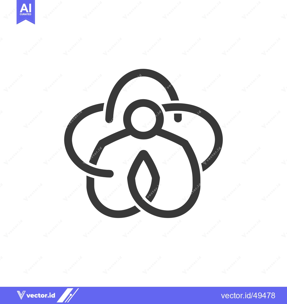 Premium Vector dari Interconnected Circles Forming a Human Figure