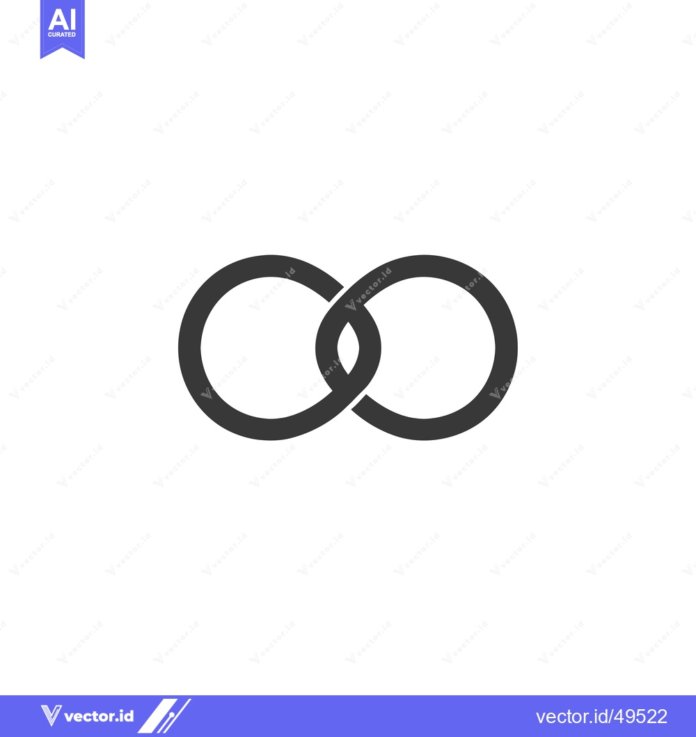 Premium Vector dari Interlocking Circular Design, Symbolizing Connection and Unity
