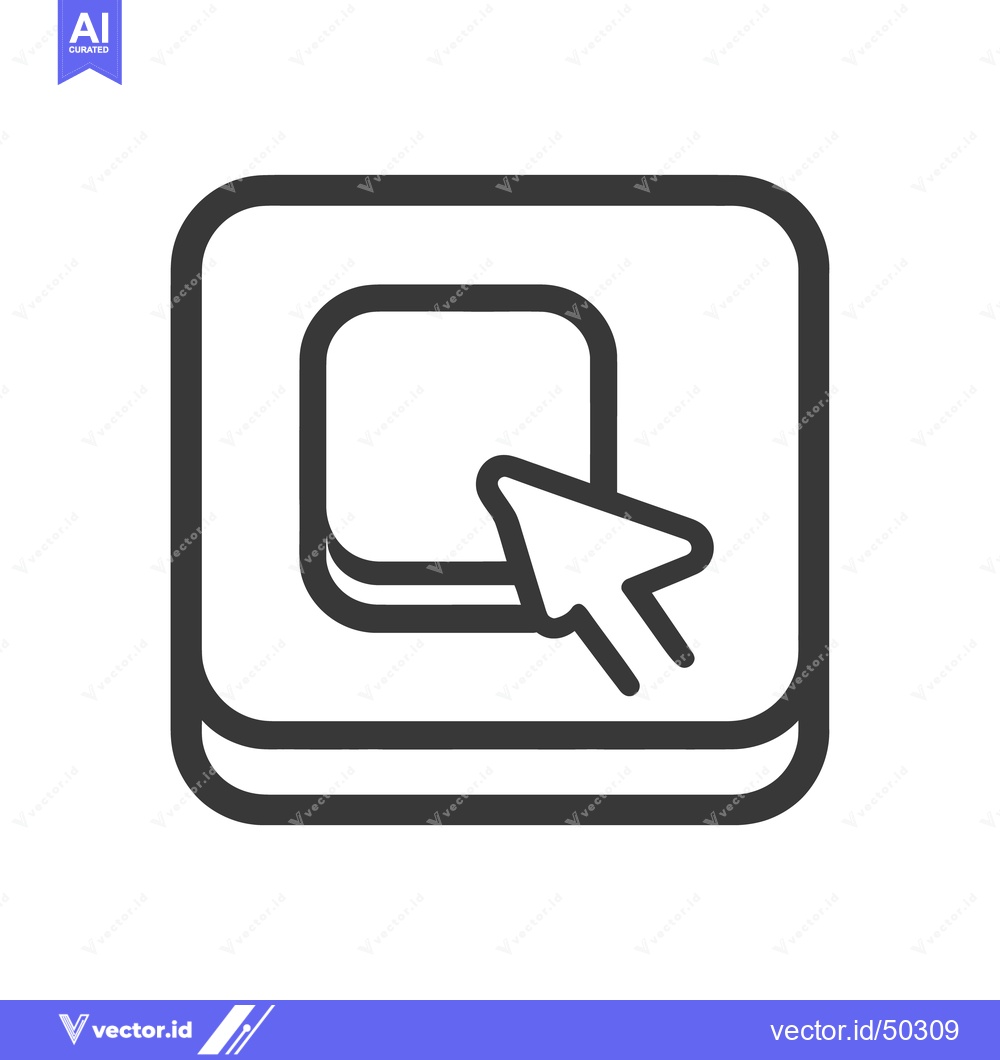 Premium Vector of Drag and Drop Icon: Simple, Bold Line Art for Interface Design